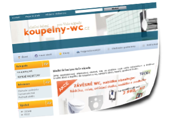 Internetový obchod se sanitárním a koupelnovým vybavení - koupelny-wc.cz